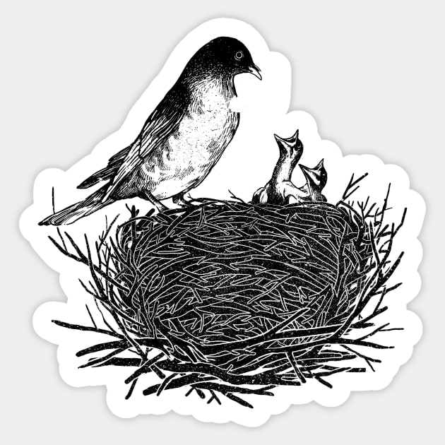 Feed the Birds Sticker by carbine